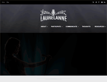 Tablet Screenshot of laurelanne.com